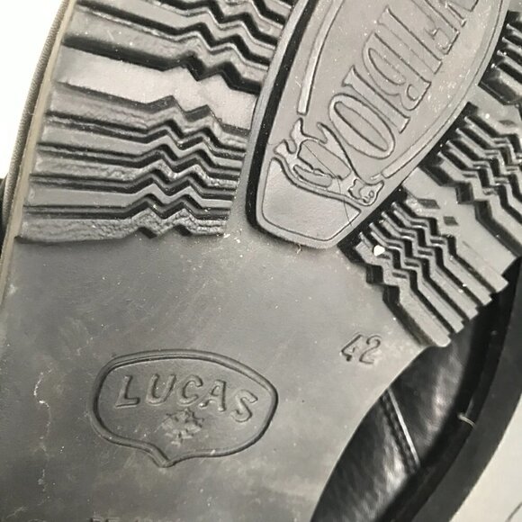 Anfibio De Luca Waterproof Leather Shearling Winter Boots Size 9.5 - Picture 8 of 10